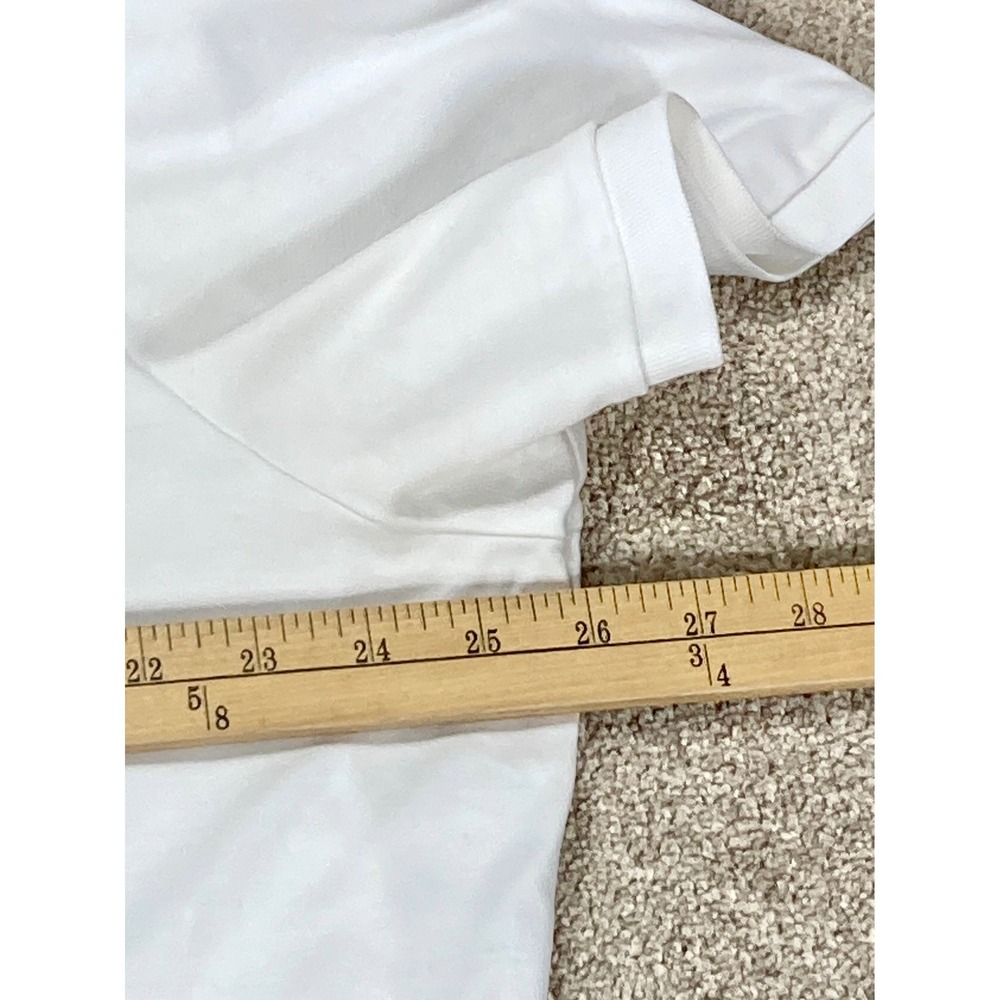 Polo Ralph Lauren Polo Shirt Mens XXL White Cotton Classic Pony Logo Old Money - Picture 6 of 10